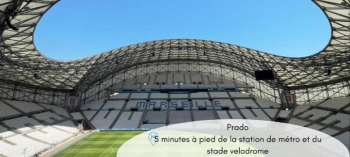 T4 Prado Velodrome Plage 3 Chambres Марсилия Екстериор снимка
